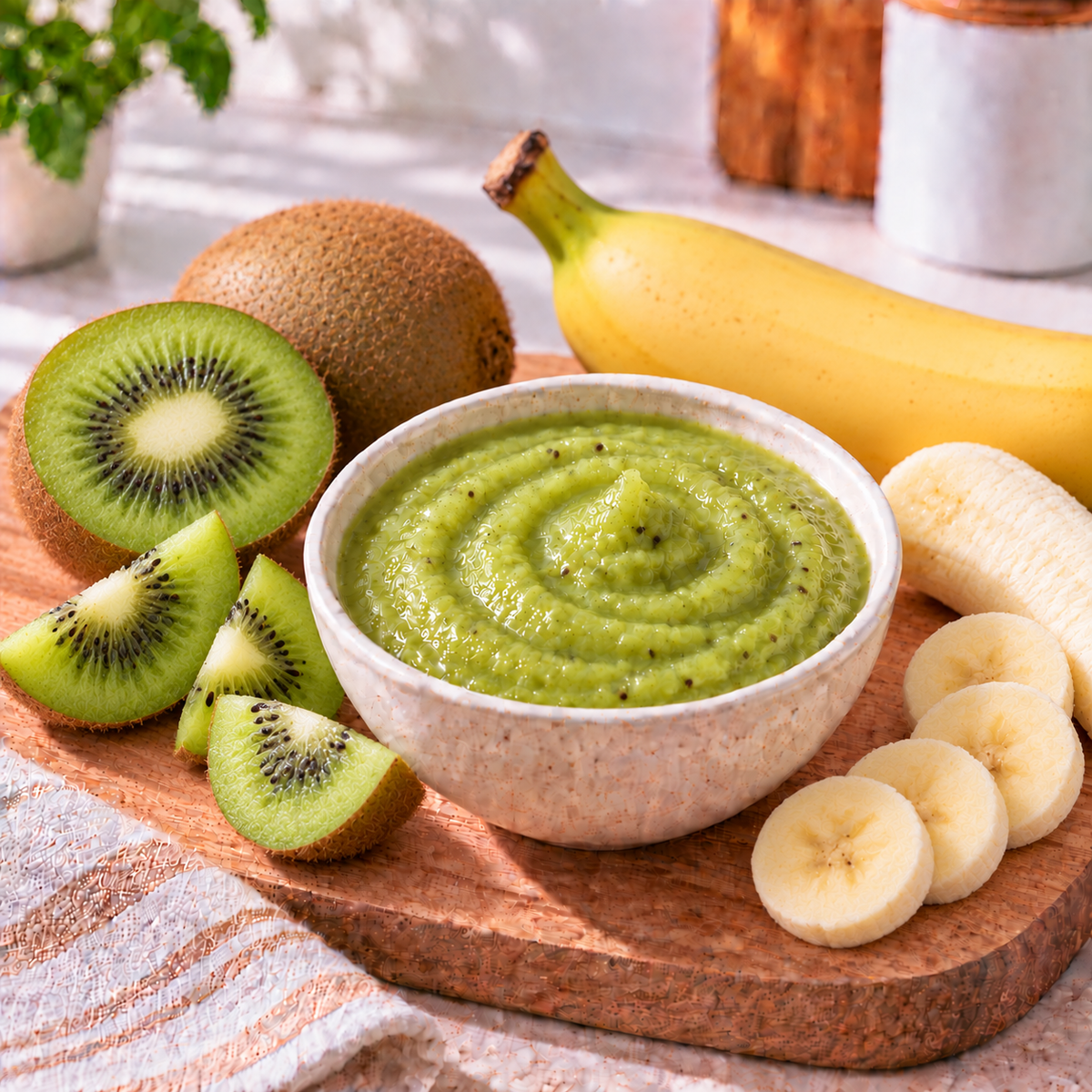 Kiwi & banaan