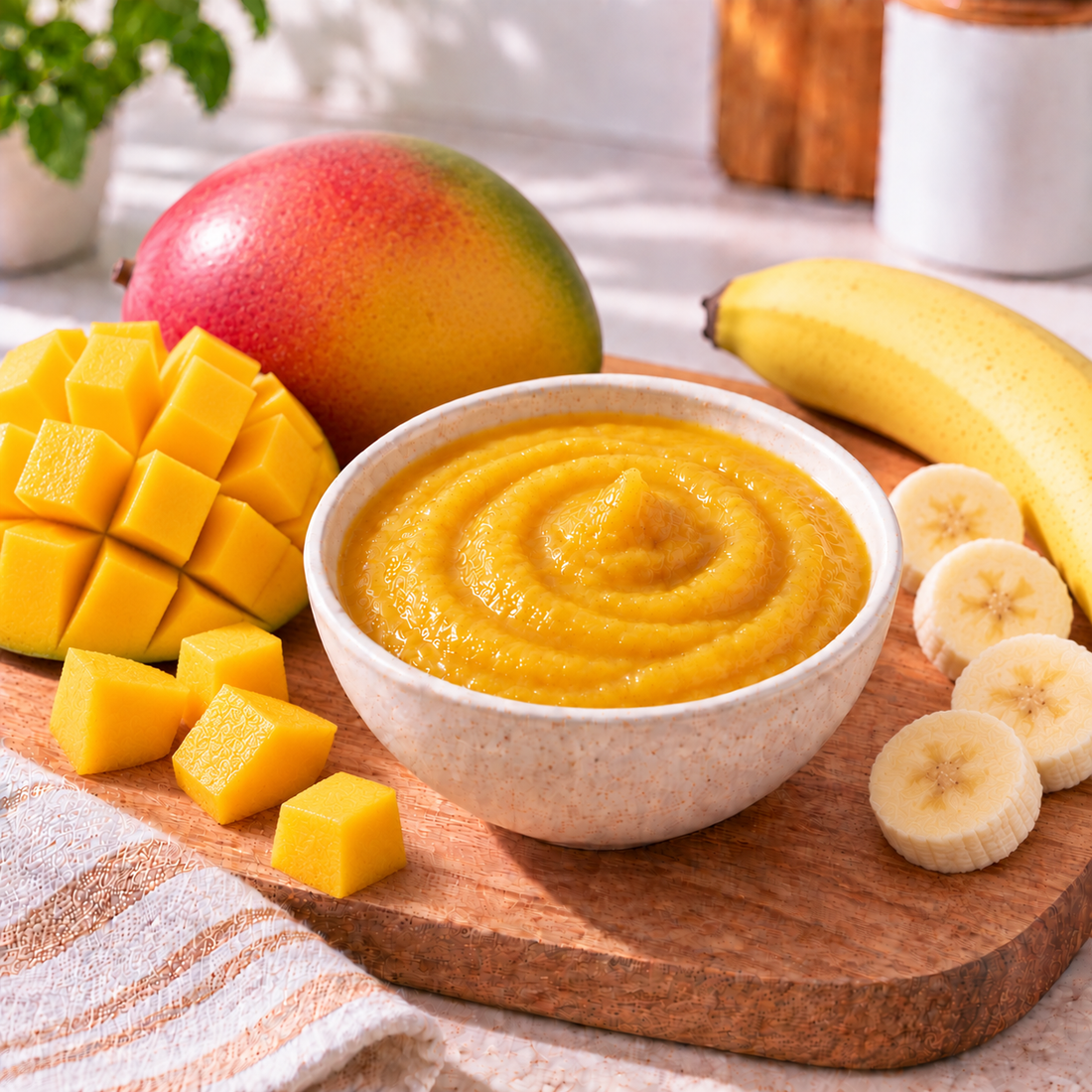 Mango & banaan