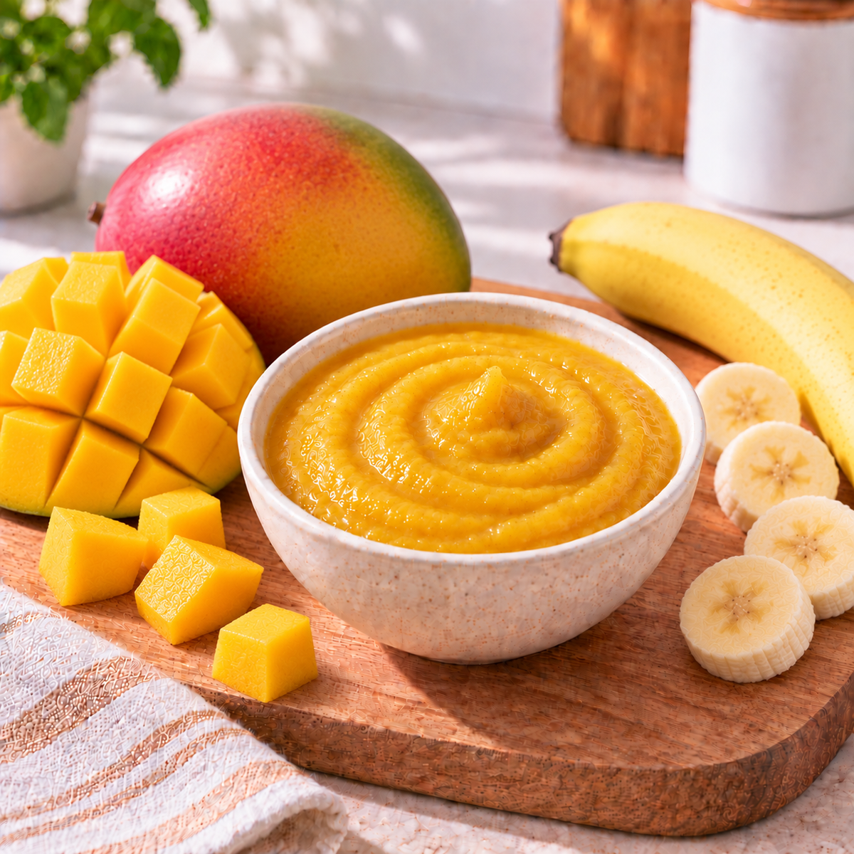 Mango & banaan