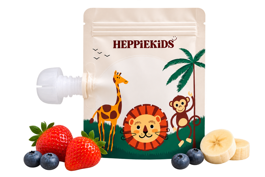 Heppiekids herbruikbare knijpzakjes