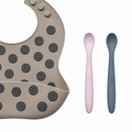 Siliconen lepel - set van 2
